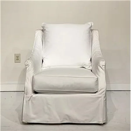 Slipcover Swivel Chair